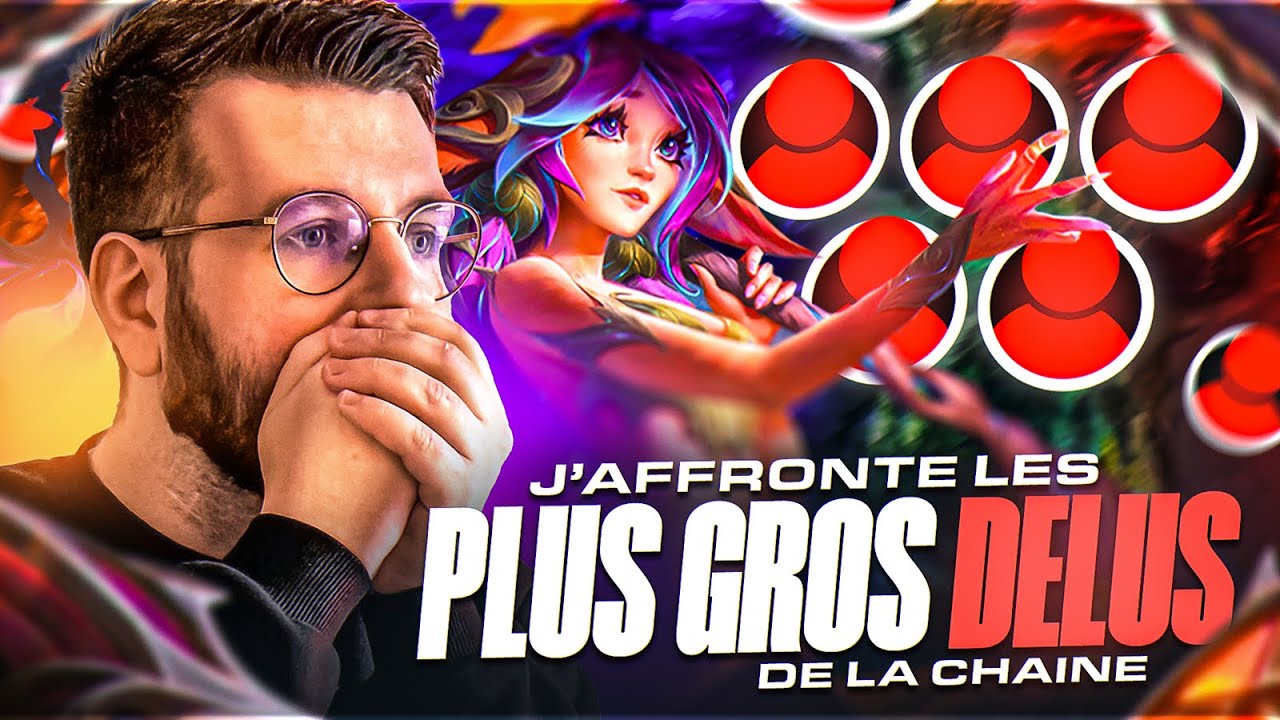 J'AFFRONTE LES 5 PLUS GROS DELU DE LA CHAINE ! JE LES RENDS FOU, IL SE HURLENT DESSUS