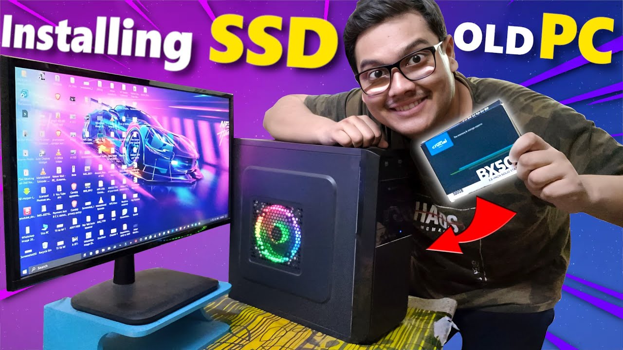 Installing SSD in my OLD PC - Does it makes Any Difference? - SSD Cloning