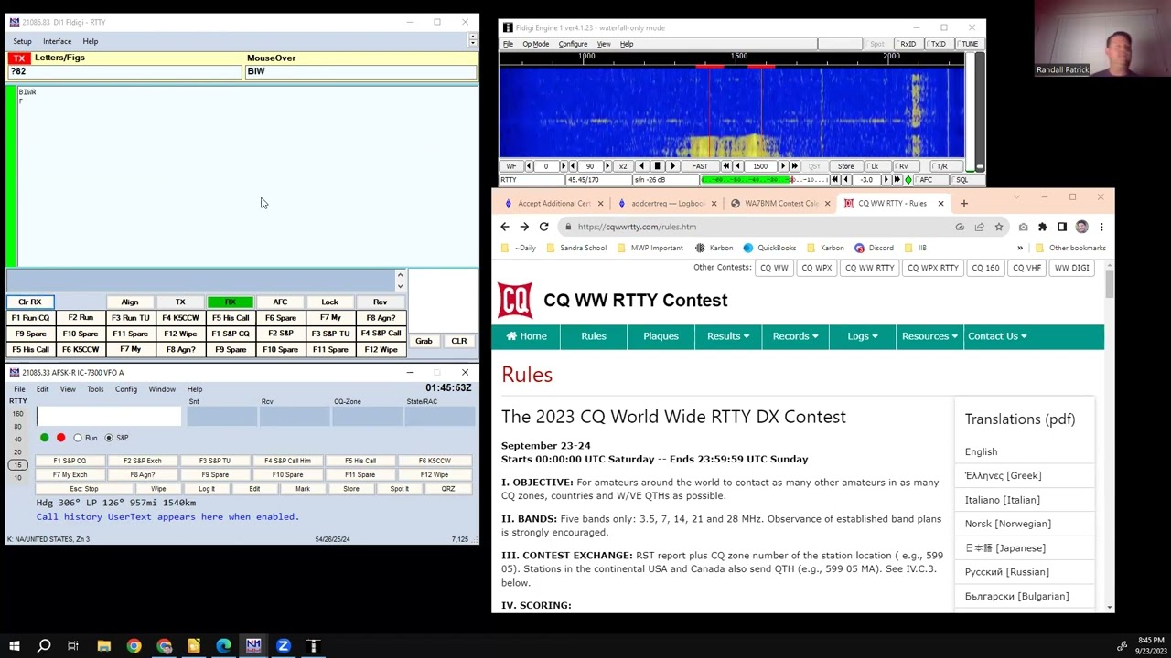 N1MM RTTY Demonstration 9-23-2023