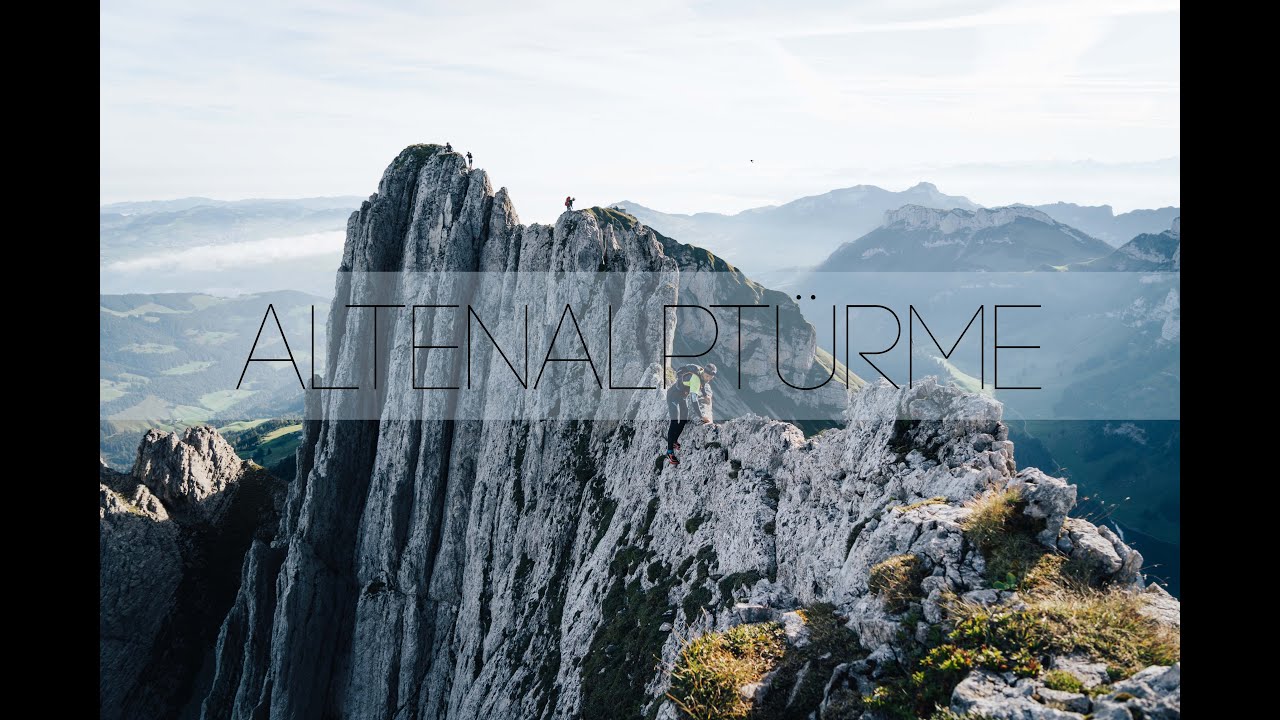 Altenalptürme Traverse | Would you dare? | Mavic 2 Footage 4k