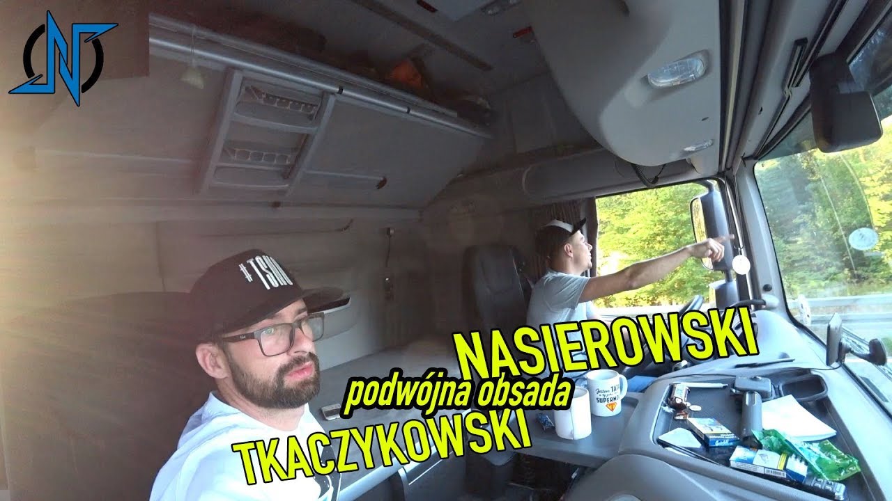 NASIERoVLOG #13 z TKACZYKOWSKIM w podwójnej do Niemiec po nową naczepę