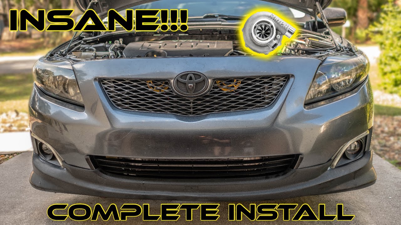 INSTALLING A TURBO ON MY COROLLA!