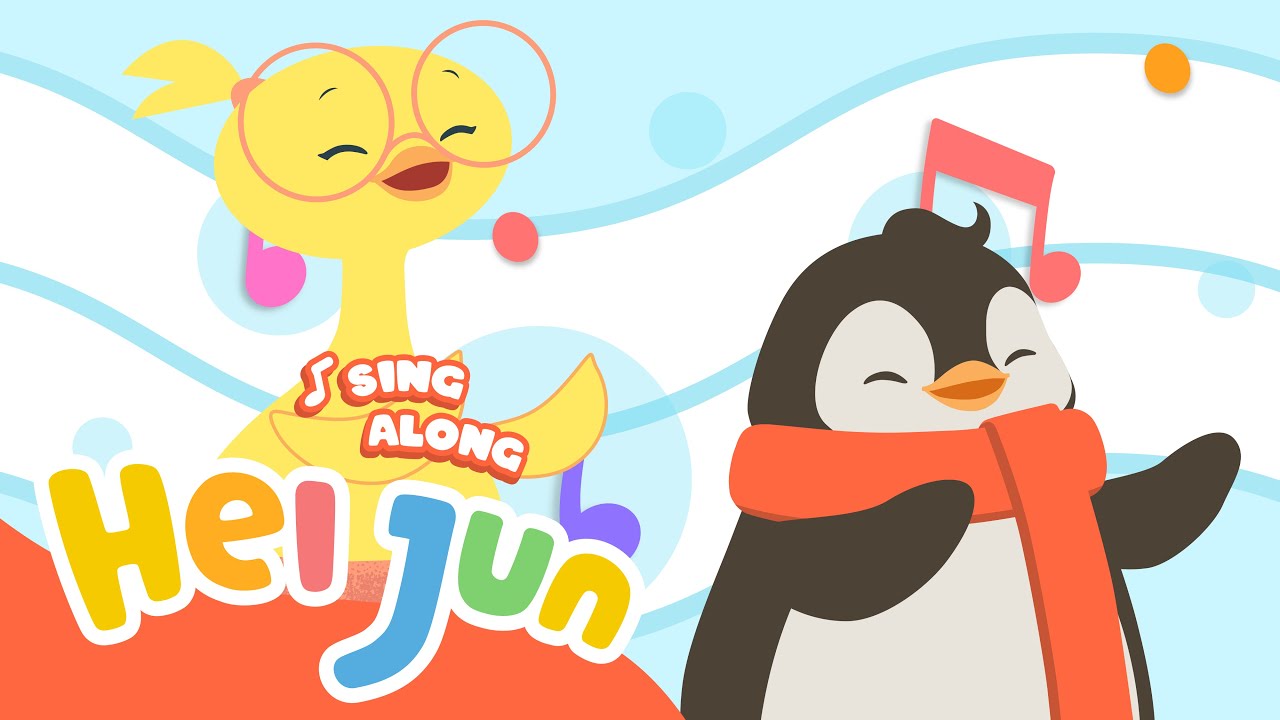 Naik Turun Saatnya Menari 💃🕺✨ | Lagu Anak |Hei Jun