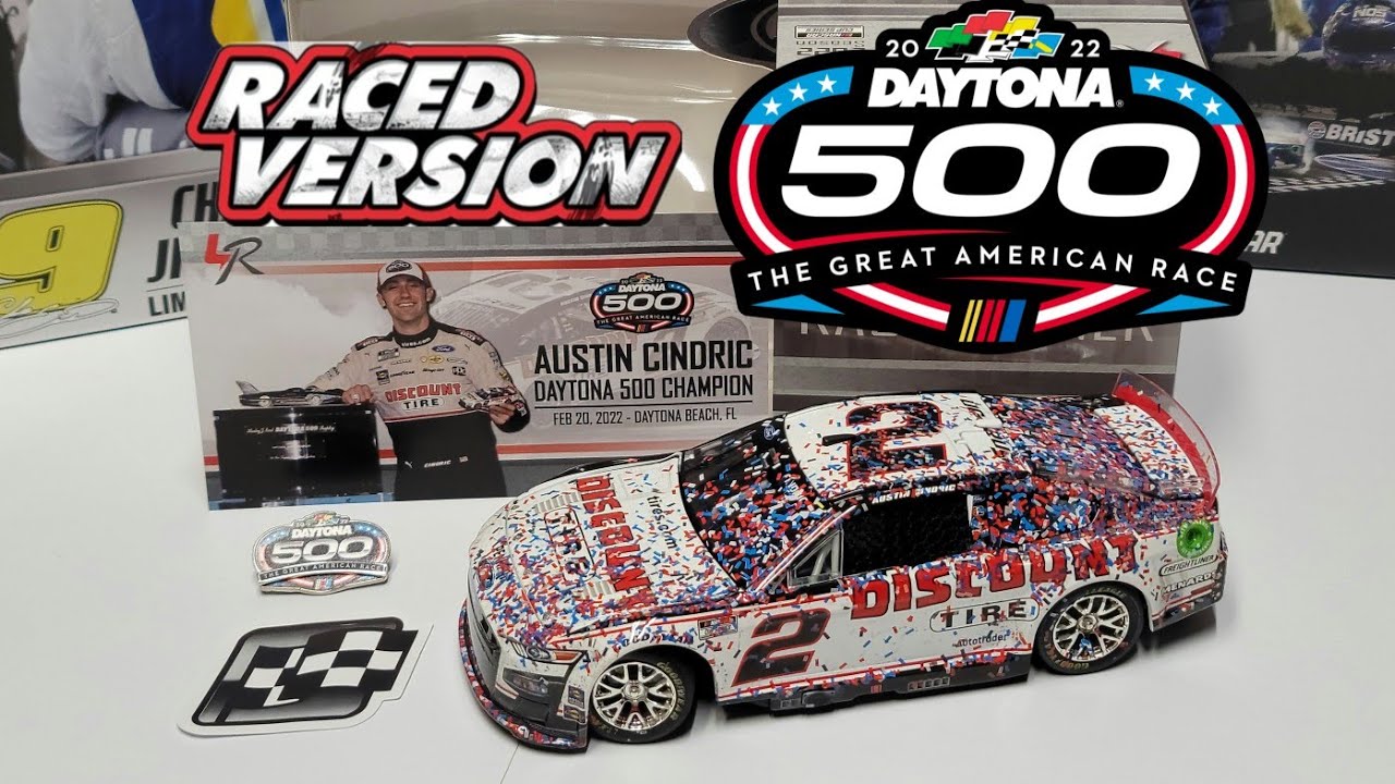 Austin Cindric 2022 Daytona 500 Race Winning 1/24 Elite Diecast Review