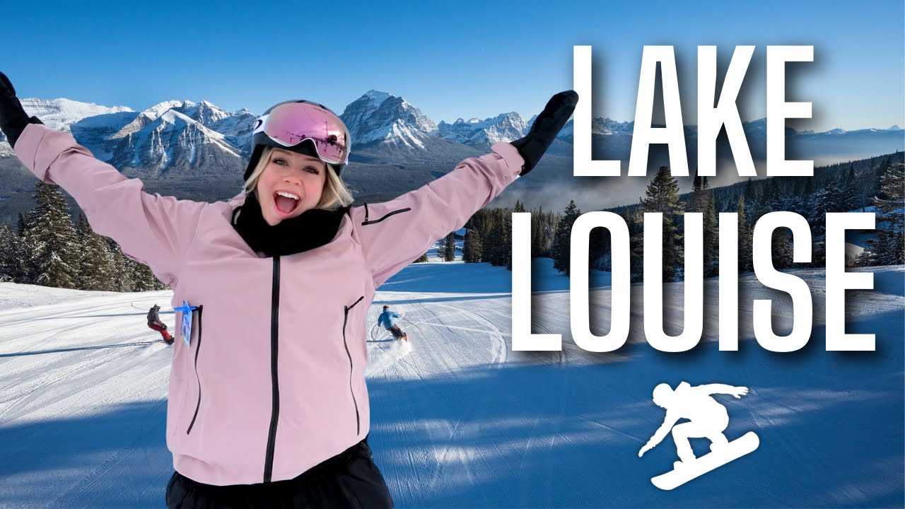 Hitting the Slopes at Lake Louise! 🏔️
