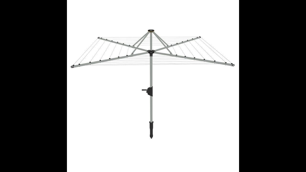 Daytek Mk2 Rotary Clothesline Installation