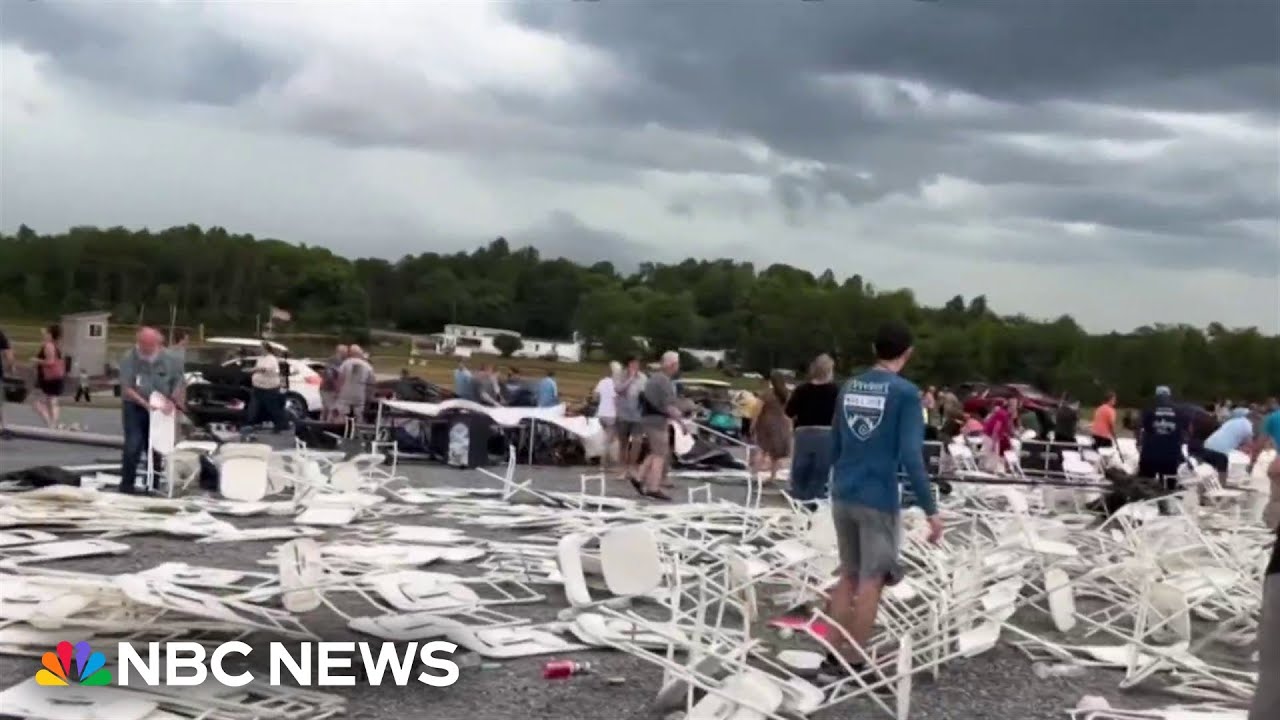 1 killed, others injured in Virginia church tent collapse amid high winds