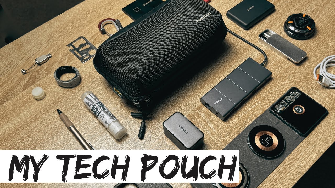 Tomtoc Product Series Vol. 1: Tomtoc  Navigator T-13 Tech Organizer