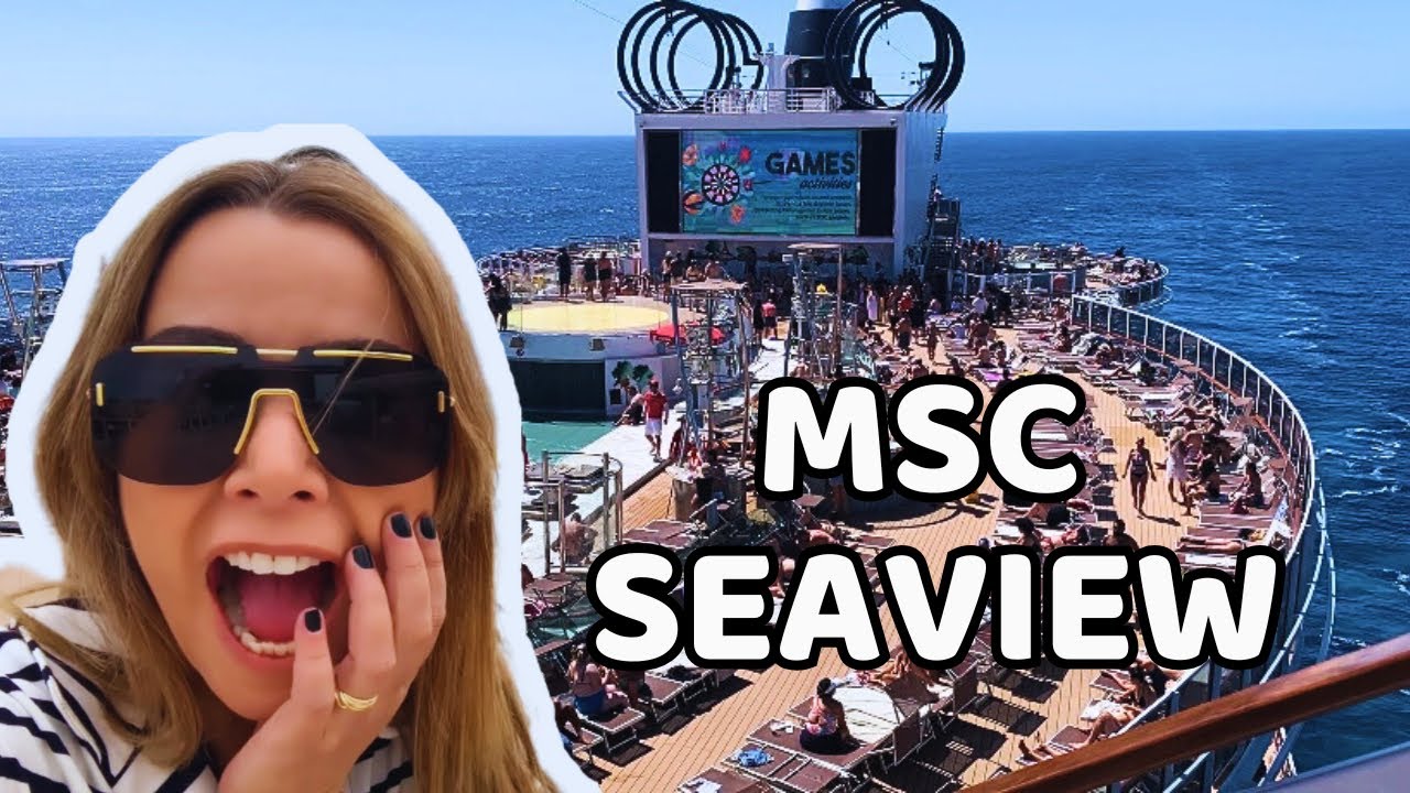 MSC SEAVIEW NO BRASIL VALE A PENA? Navio MSC Cruzeiros