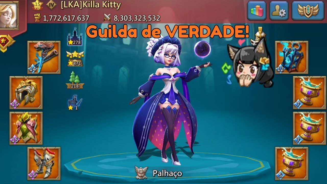 TRETA NO REINO! GUERRA DE VERDADE! Lords Mobile