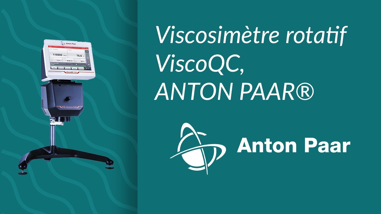 Viscosimètre rotatif ViscoQC, ANTON PAAR®
