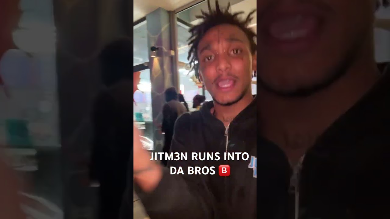 Rapper Liljitm3n runs into da Bros🅱️ #liljitm3n #rap #music