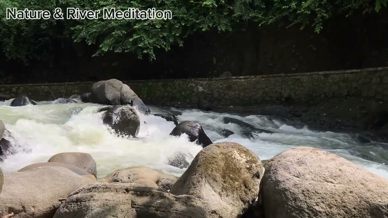 River Rapids for Sleep | 1hours relaxing 🧘‍♂️🏝️