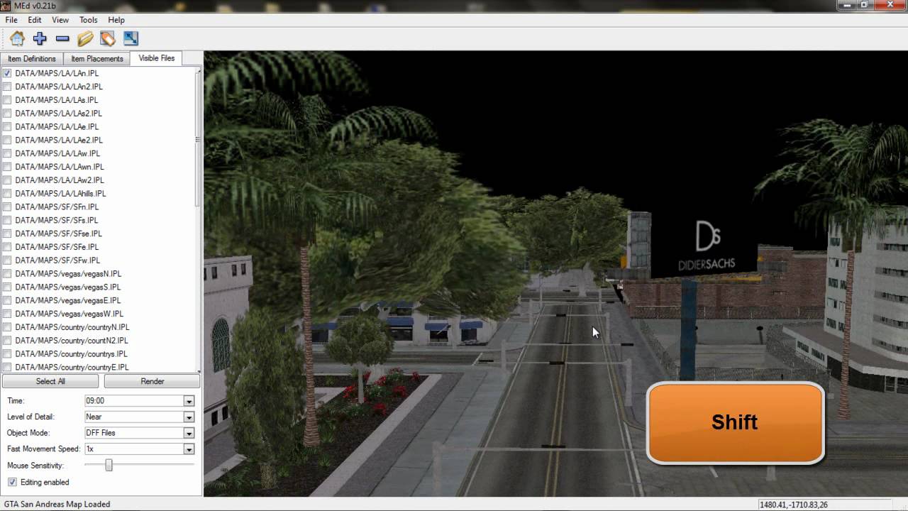 12.Редактирование карты (Map Editor) Gta san andreas