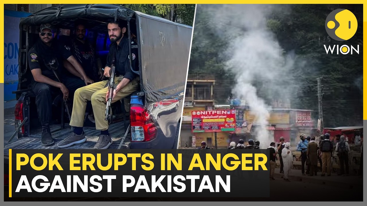 PoK Violent Clashes: Massive Protests Sweep PoK As Pakistan Launches Crackdown | WION News