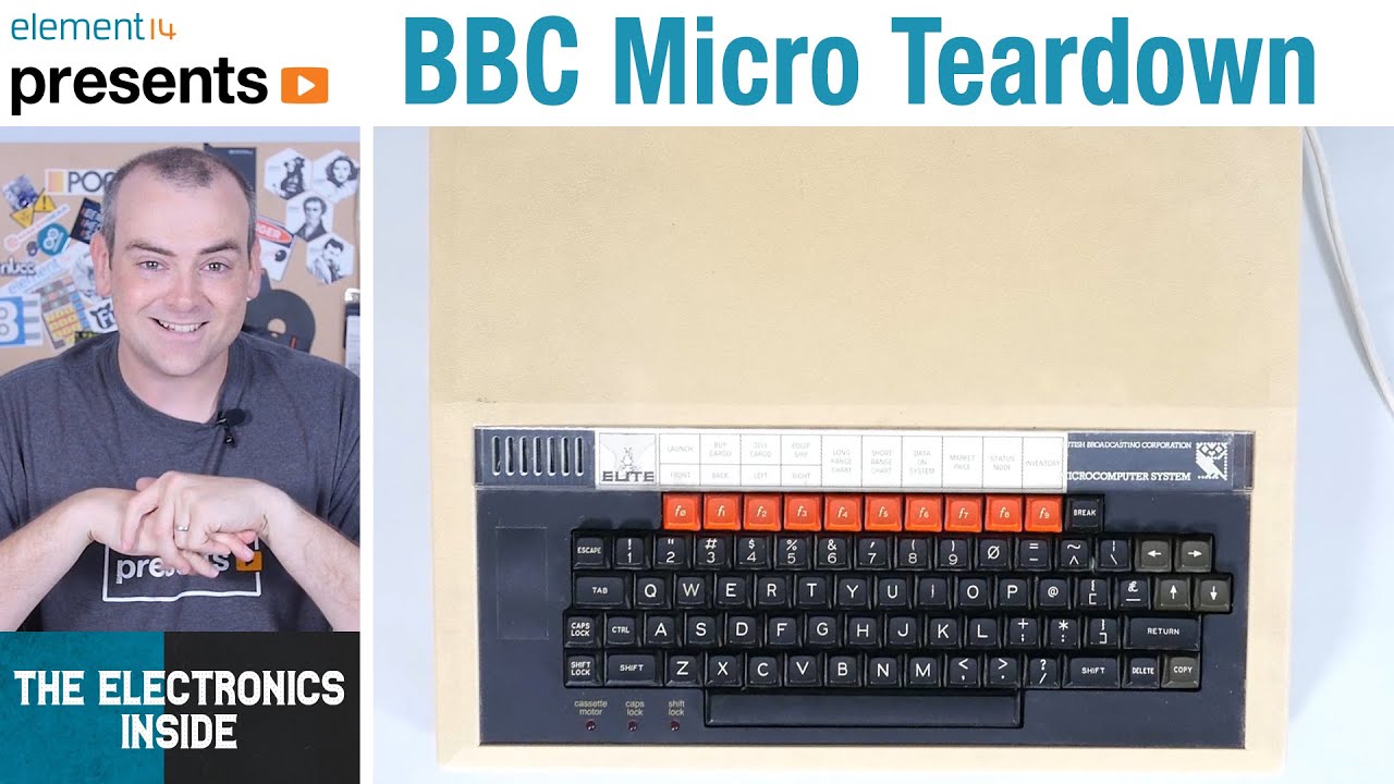 BBC Micro Teardown - The Electronics Inside