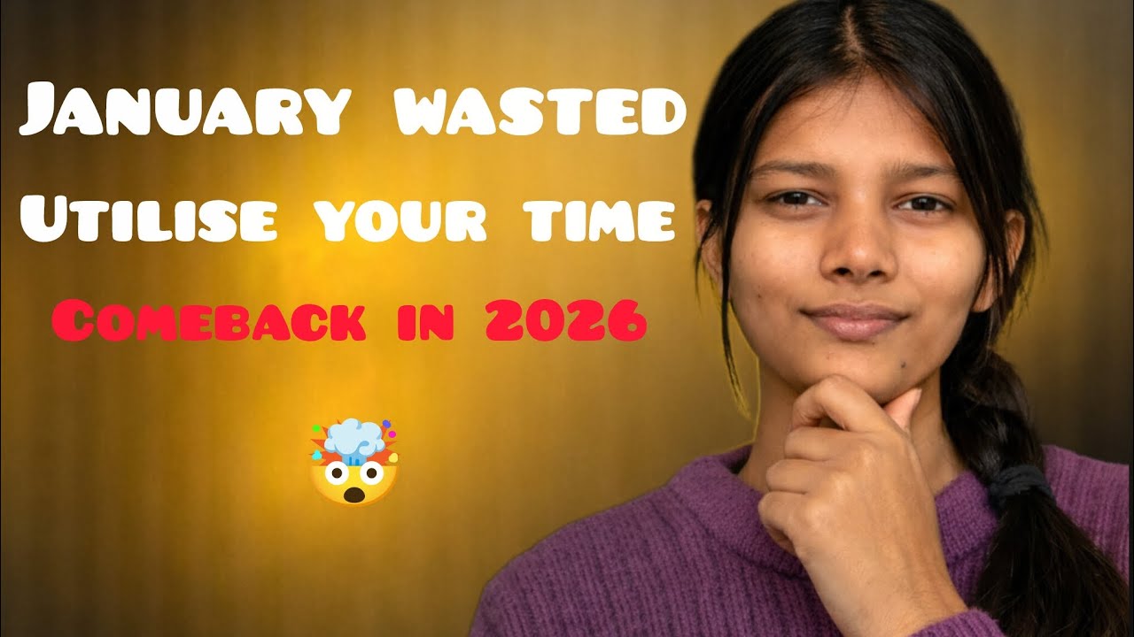 Start now or never🤕how to comeback in 2026 banking|SSC|exam