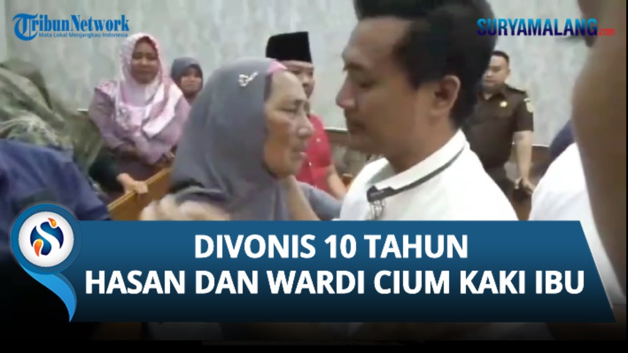 Isak Tangis Warnai Vonis 10 Tahun Kasus Carok di PN Bangkalan