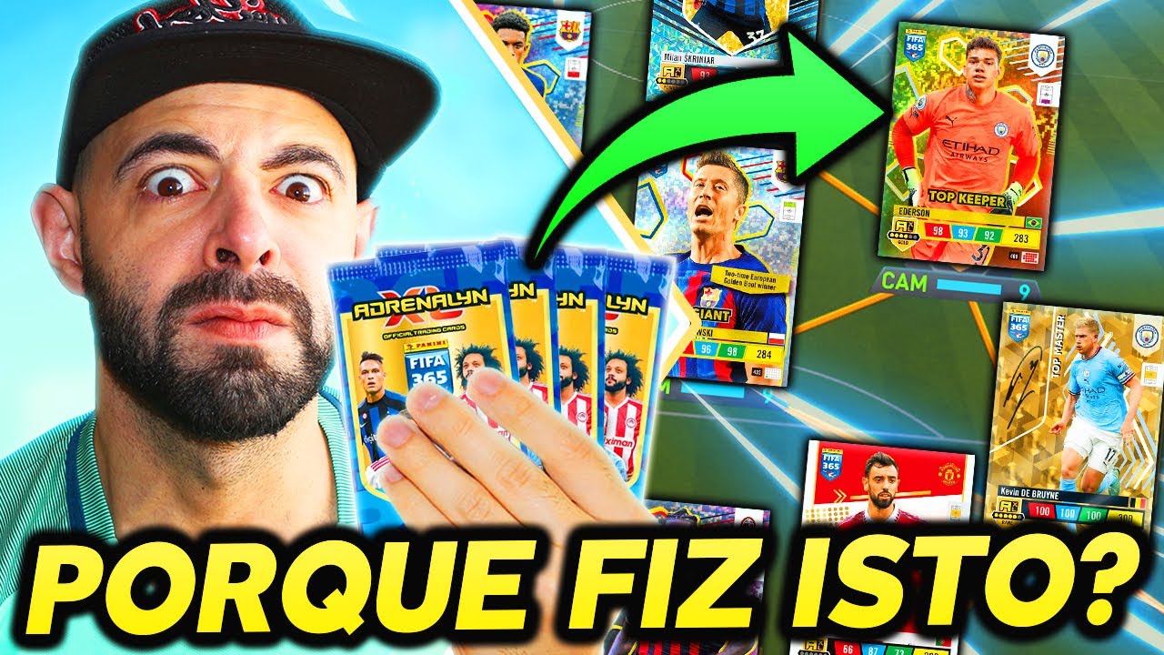 O PIOR DRAFT DE SEMPRE! 🤮 PANINI FIFA 365 ADRENALYN XL