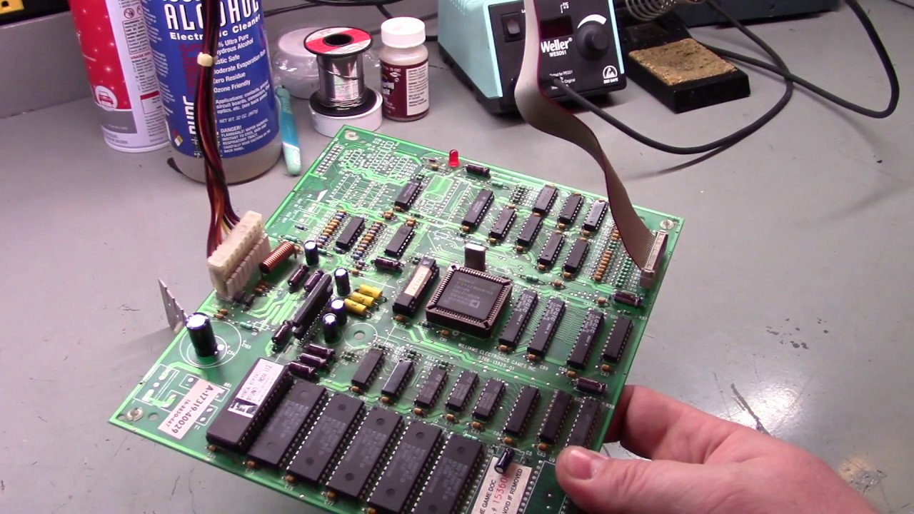 Mortal Kombat 2 Arcade Sound Board Repair [HD]