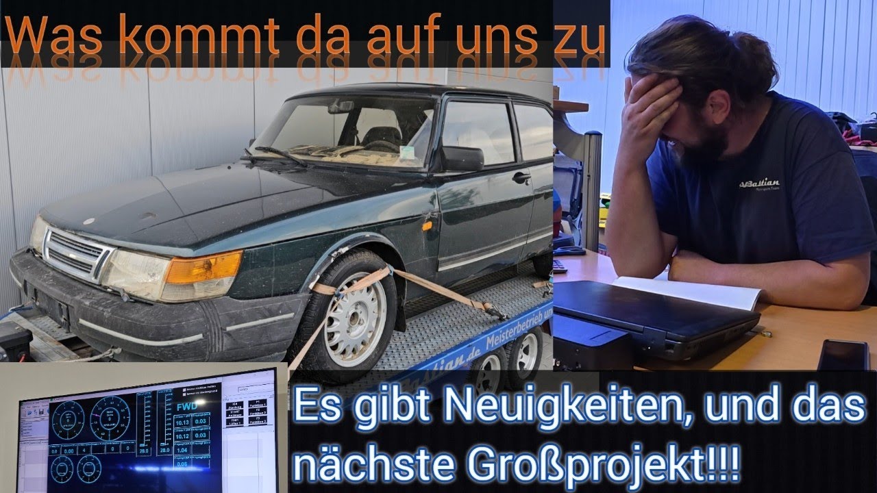 Saab 900 Turbo aus dem Ahrtal, was für ein Projekt!!! Was haben wir noch vor, und was gibts neues???