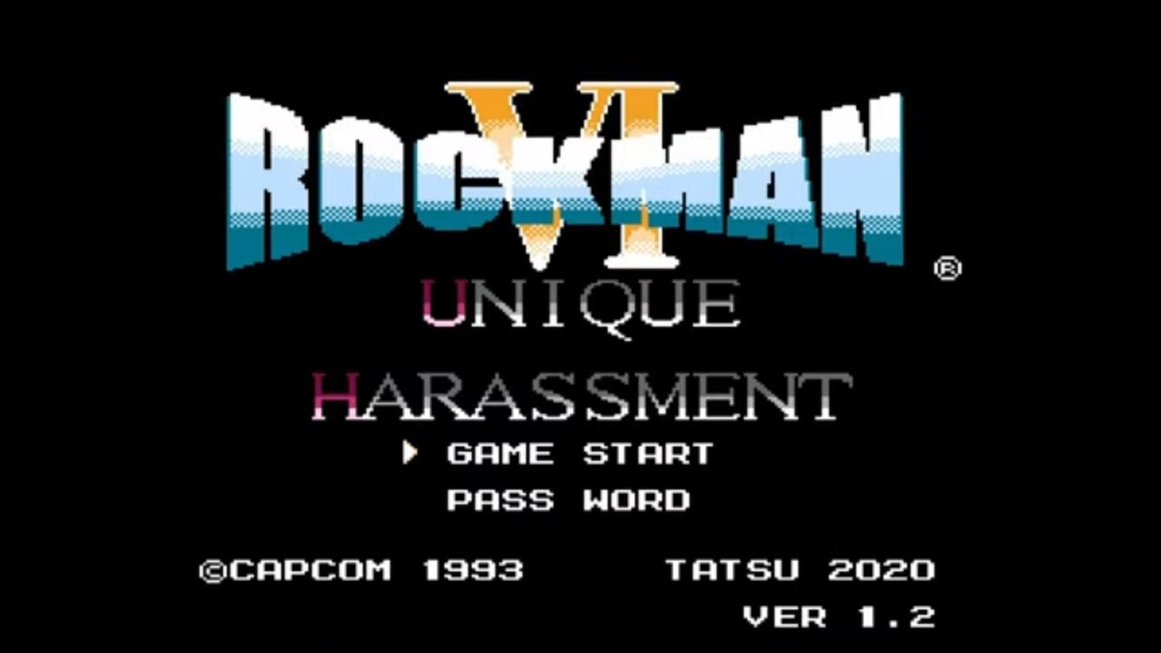 Sunday Longplay - Rockman 6 Unique Harrassment (NES ROM Hack)
