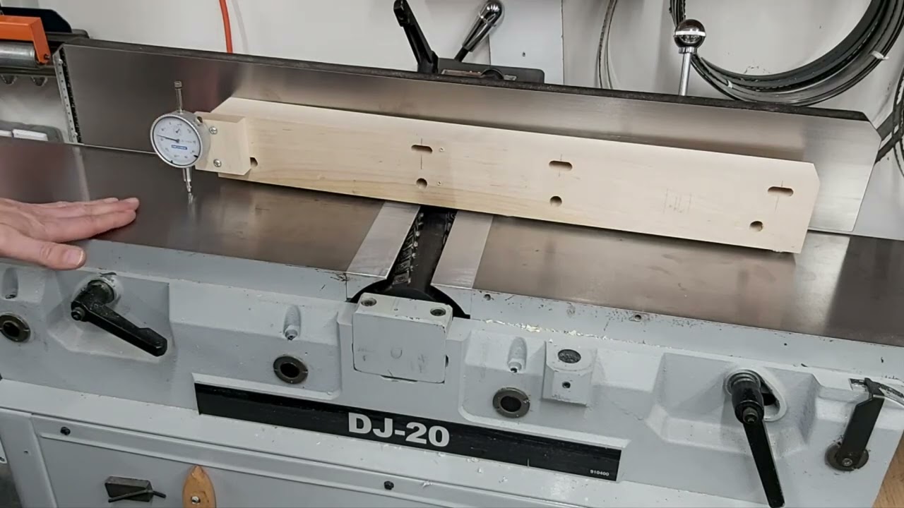 Jointer Table Alignment