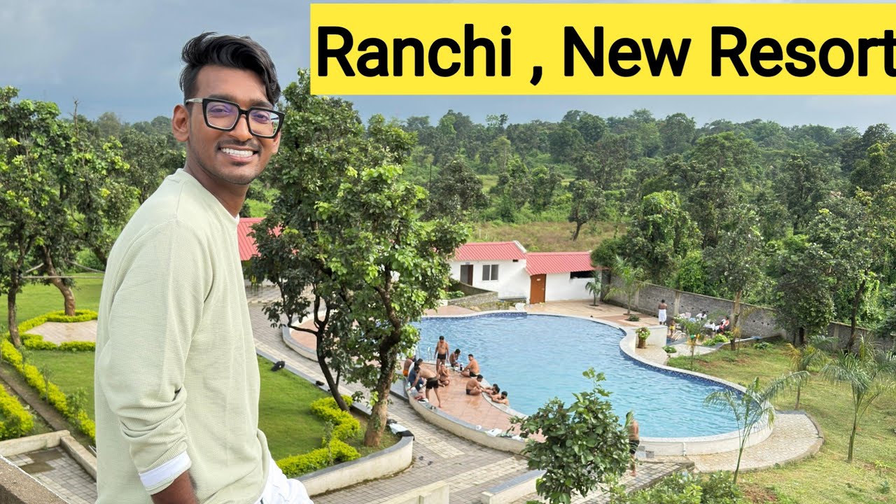 रांची से 15 k.m. में खुला नया रिसॉर्ट | Rock wood Resort in Ranchi jharkhand | 