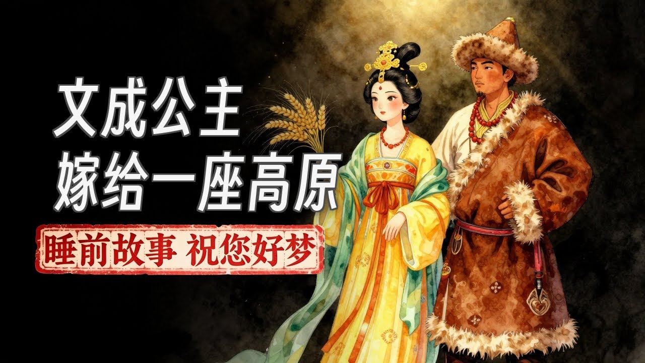 文成公主：最昂贵的嫁妆是她的一生，在雪域高原的40年里她想家吗？|  睡前故事