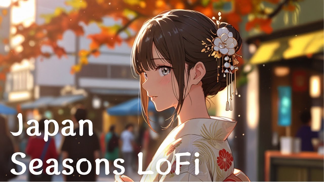 【和風BGM】October Memories｜Japanese Traditional LoFi with shamisen Oriental LoFi Background Music