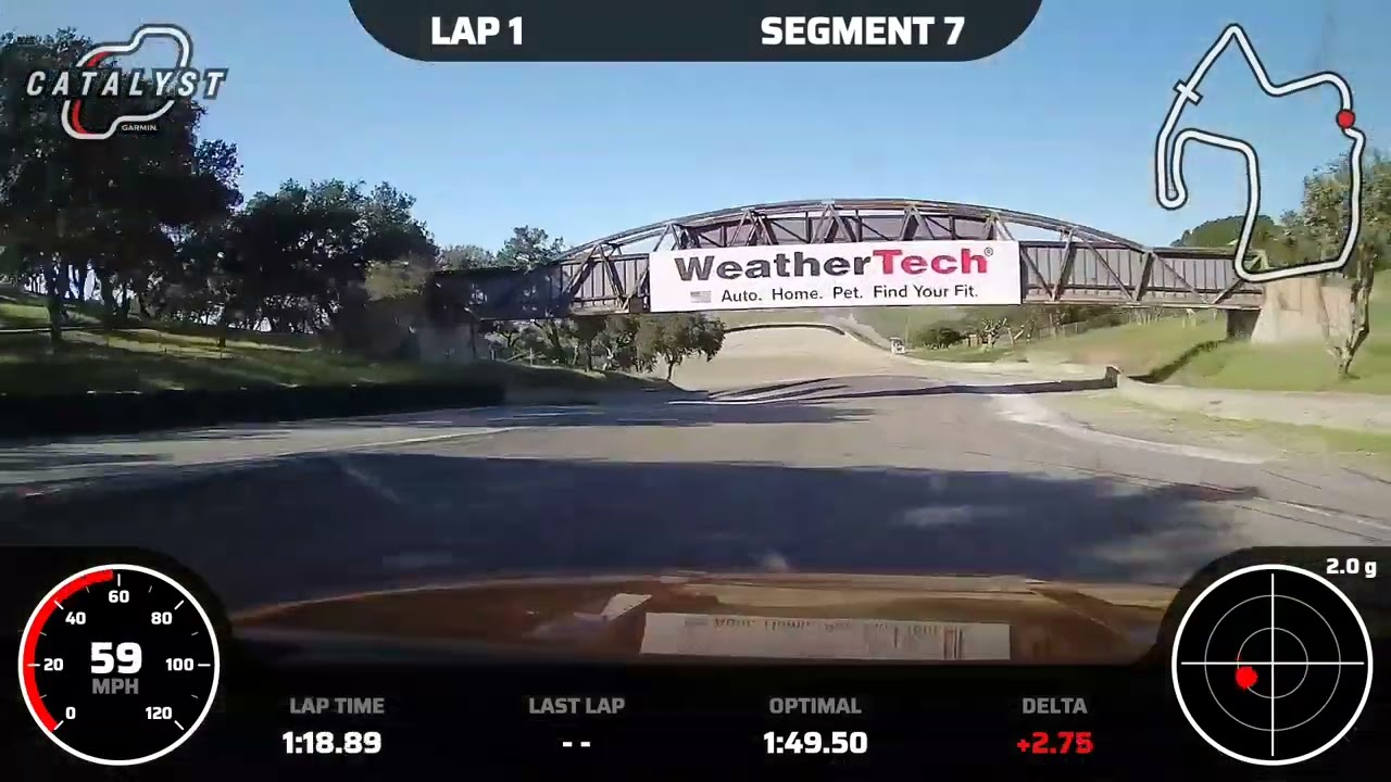 Laguna Seca - 350z - 1:51
