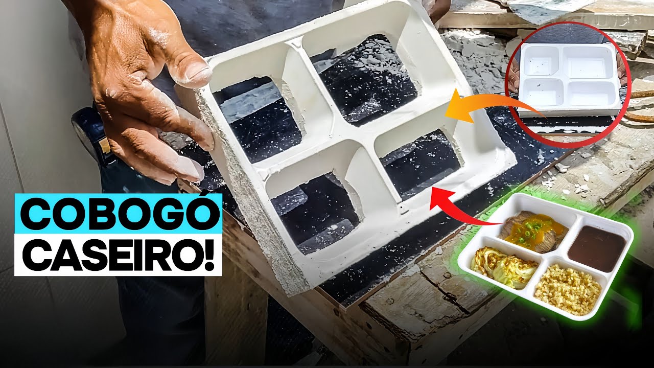 Fácil fazer Cobogó caseiro com Marmita velha! @escutaoveio