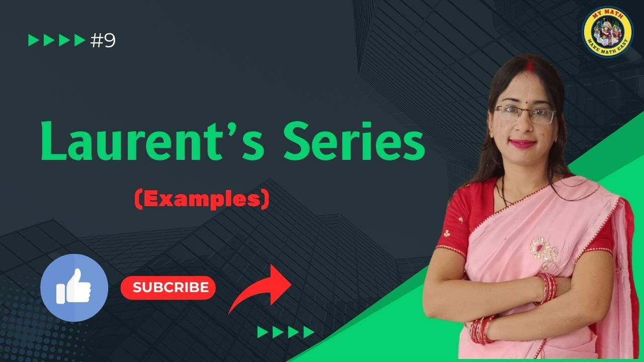 Laurent's series|| Laurent's series examples || Laurent's series in complex Analysis  #Laurentseries
