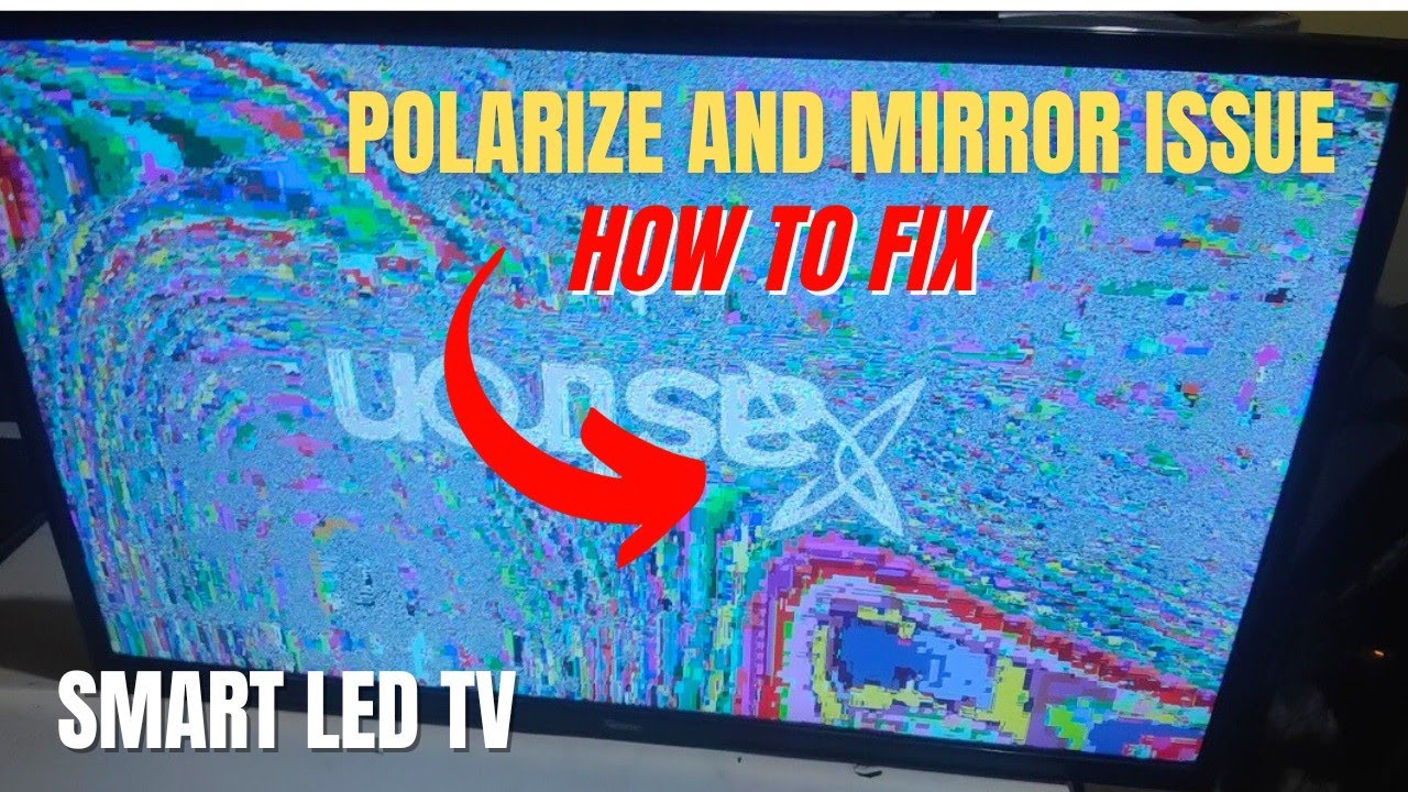 Astron Smart LED TV | How to Fix Mirror, Mapping, Solarize issue