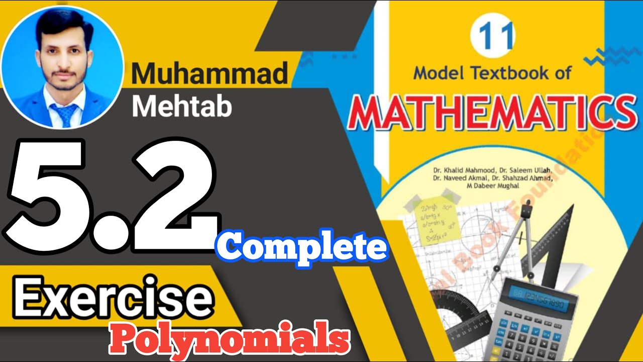 Exercise 5.2 class 11 NBF |Ex 5.2 class 11 NBF | National book foundation | Calculus Corner