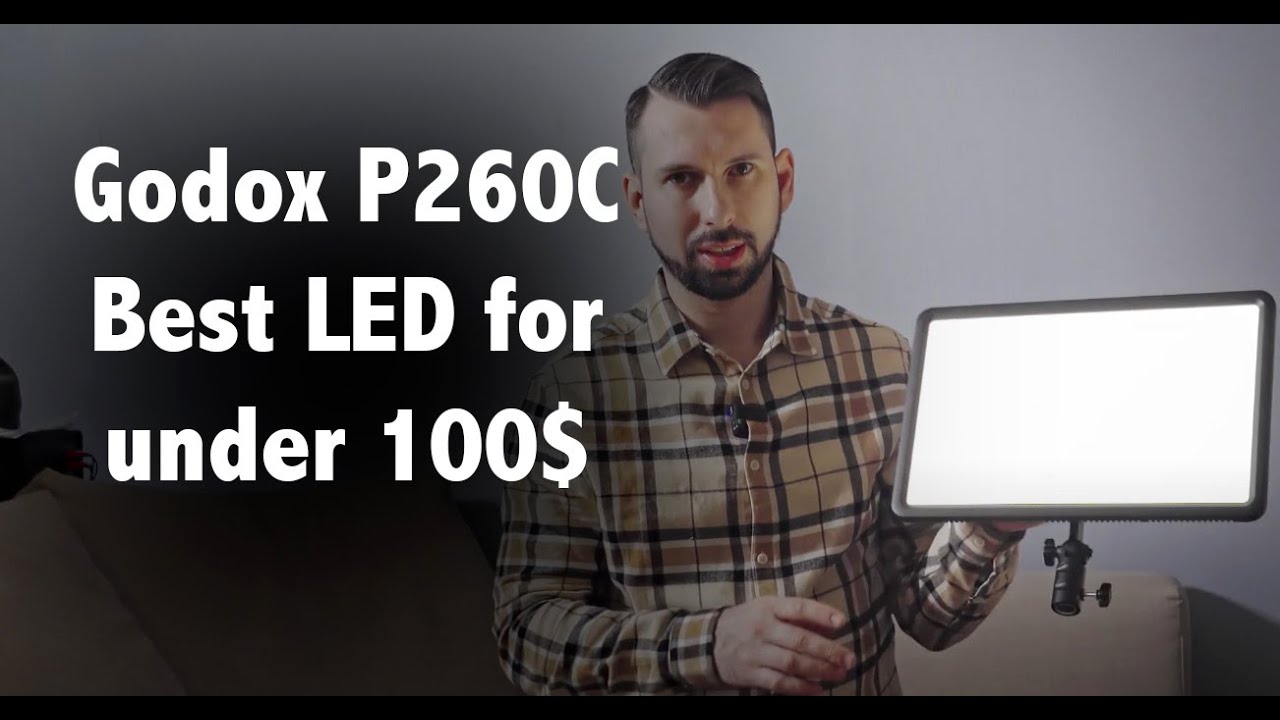 Godox LEDP260C: The Best LED Panel Under 100$
