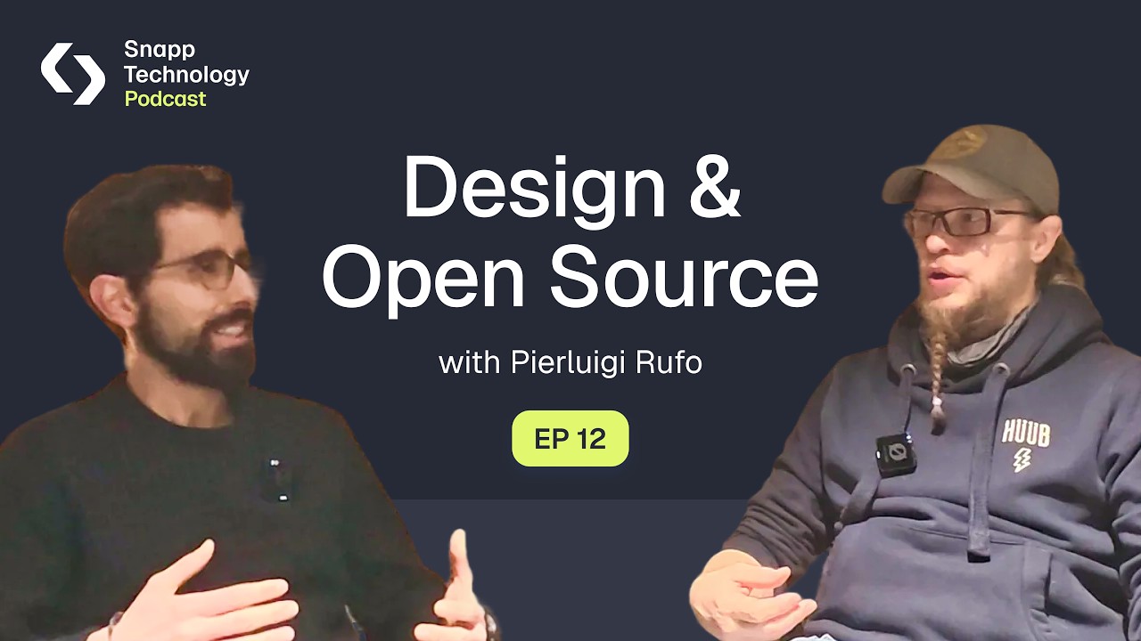 Snapp Tech Podcast - Pierluigi Rufo - Usability in OSS