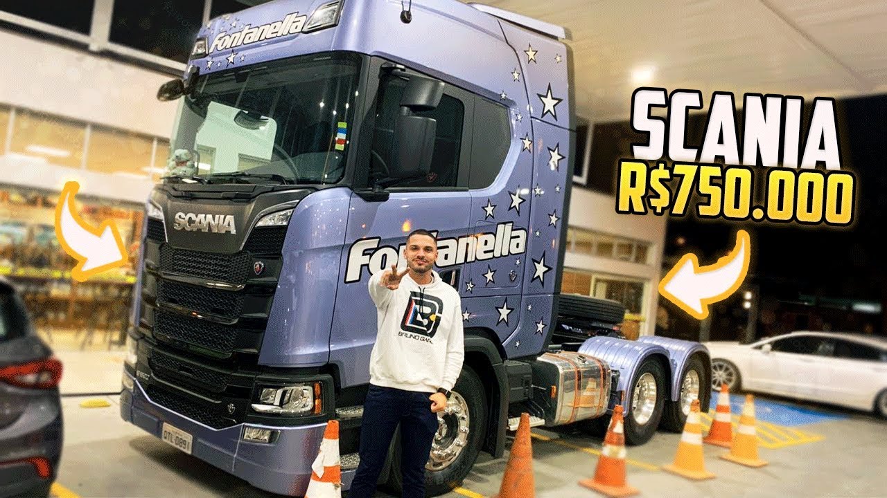 O SCANIA V8 R620 MAIS RARO DO BRASIL 😱