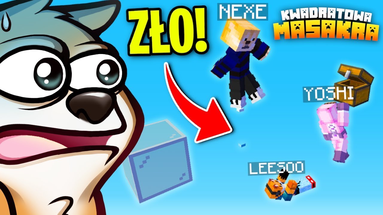 To nie mogło się dobrze skończyć... XDD (Minecraft Kwadratowa Masakra)