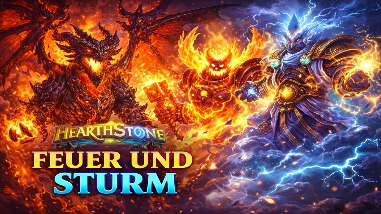 🔥⚡ Hearthstone LIVE – Letzter Tag im Feuer & Sturm Event! Retten wir noch was?! ⚡🔥02/2026