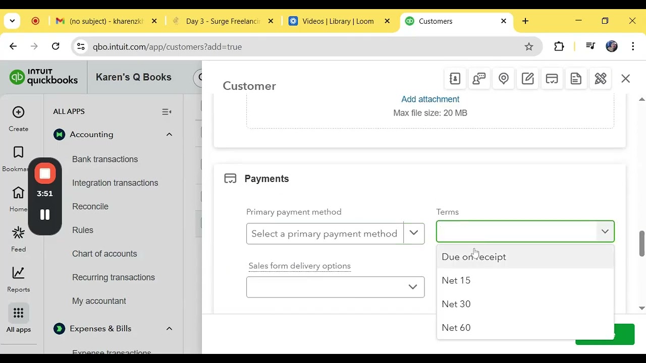 Online Bookkeeping