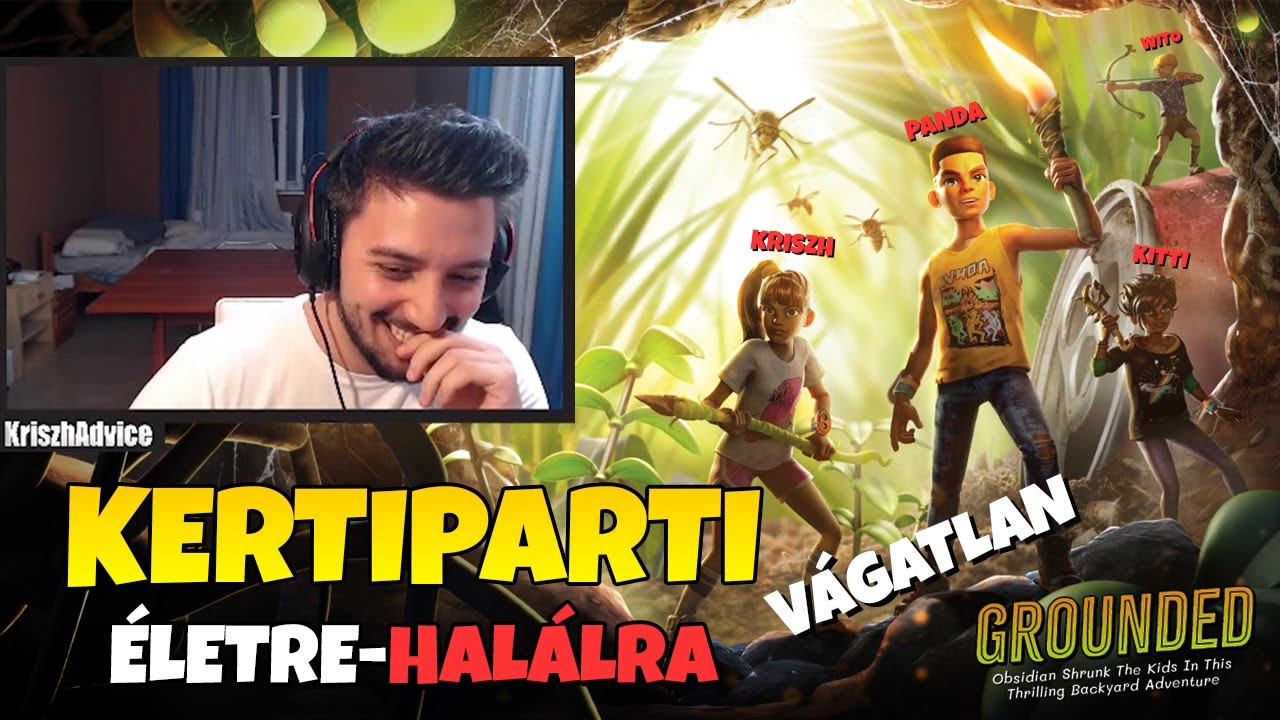KERTIPARTI A TÚLÉLÉSÉRT.. (Vágatlan) Feat Panda, Kittinaa, Witobox (Grounded)