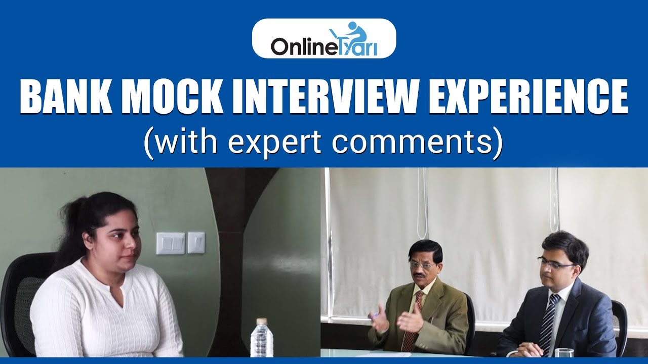 Bank Exams Mock Interview Experience with Mr. AK MATHUR (Retired GM, Punjab National Bank)