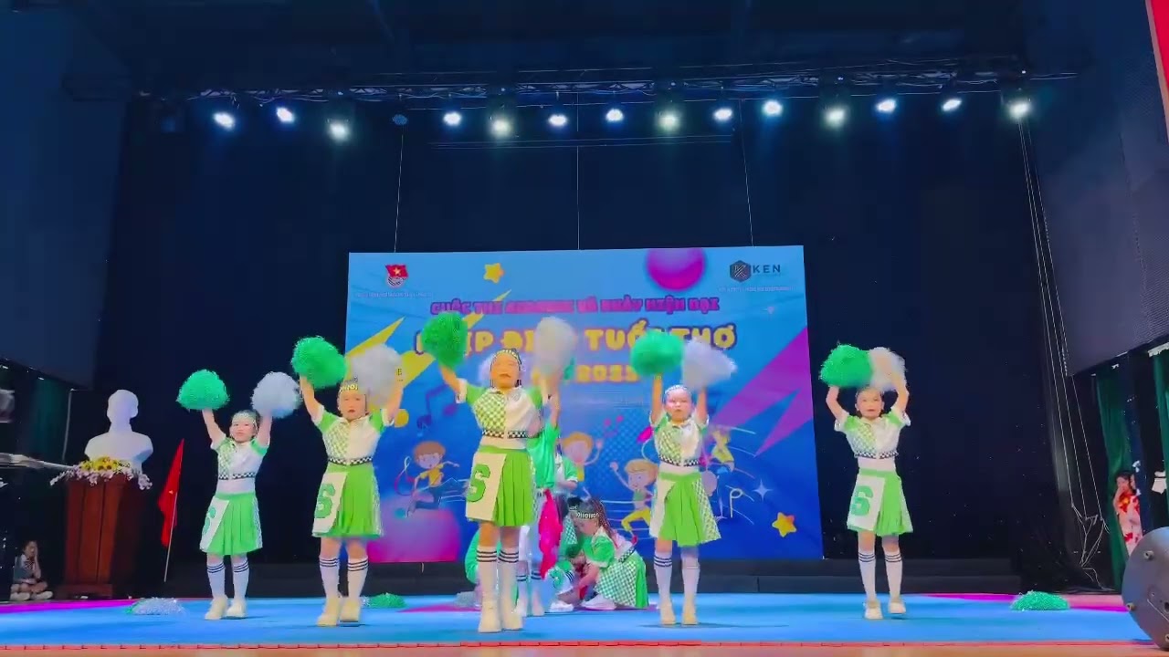 Mashup MAGIC IN THE AIR | Cheerleading - TH KIM ĐỒNG | Giải KHUYẾN KHÍCH 
