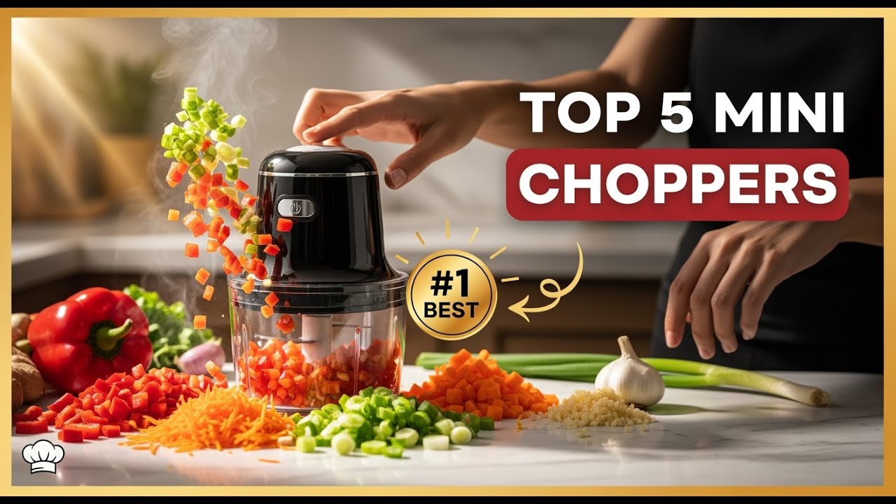 TOP 5 Best Mini Food Chopper for Small Kitchens 2026