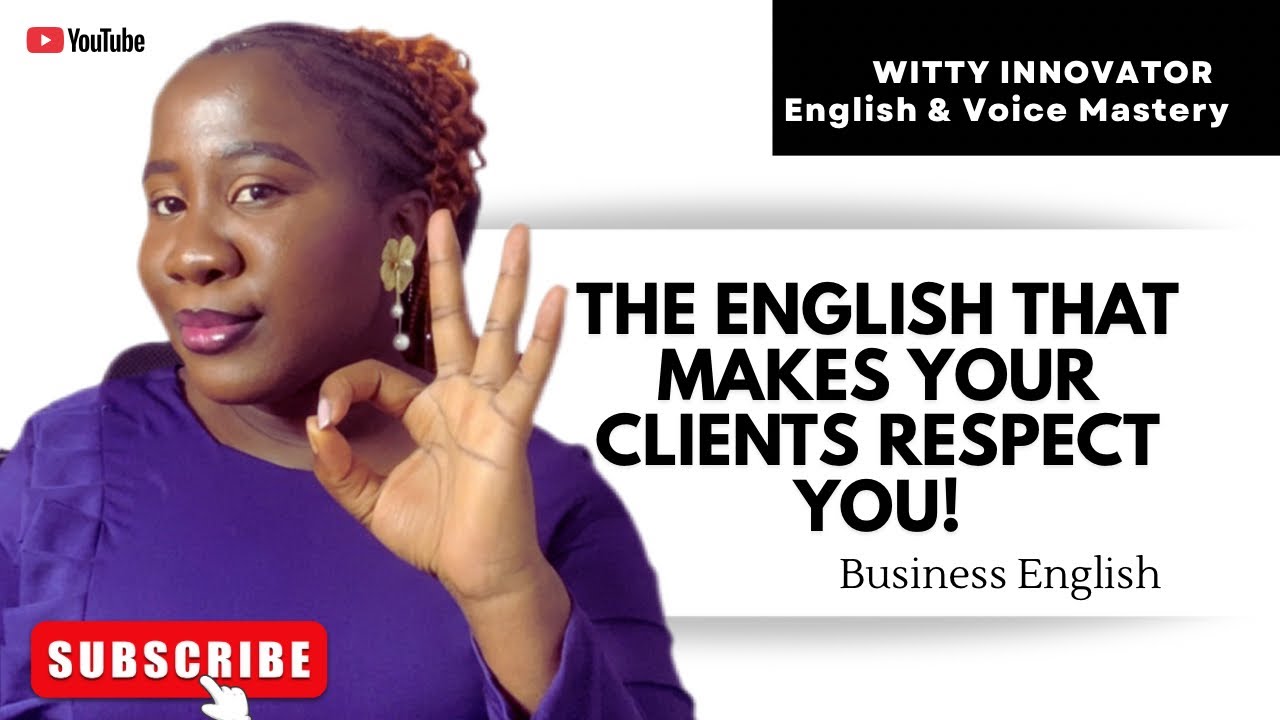 Business English: Sound Calm, Professional & Firm With Clients