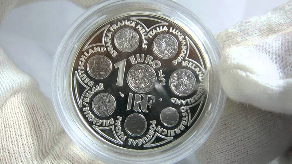 Euro Proof Silver Coin France Europa