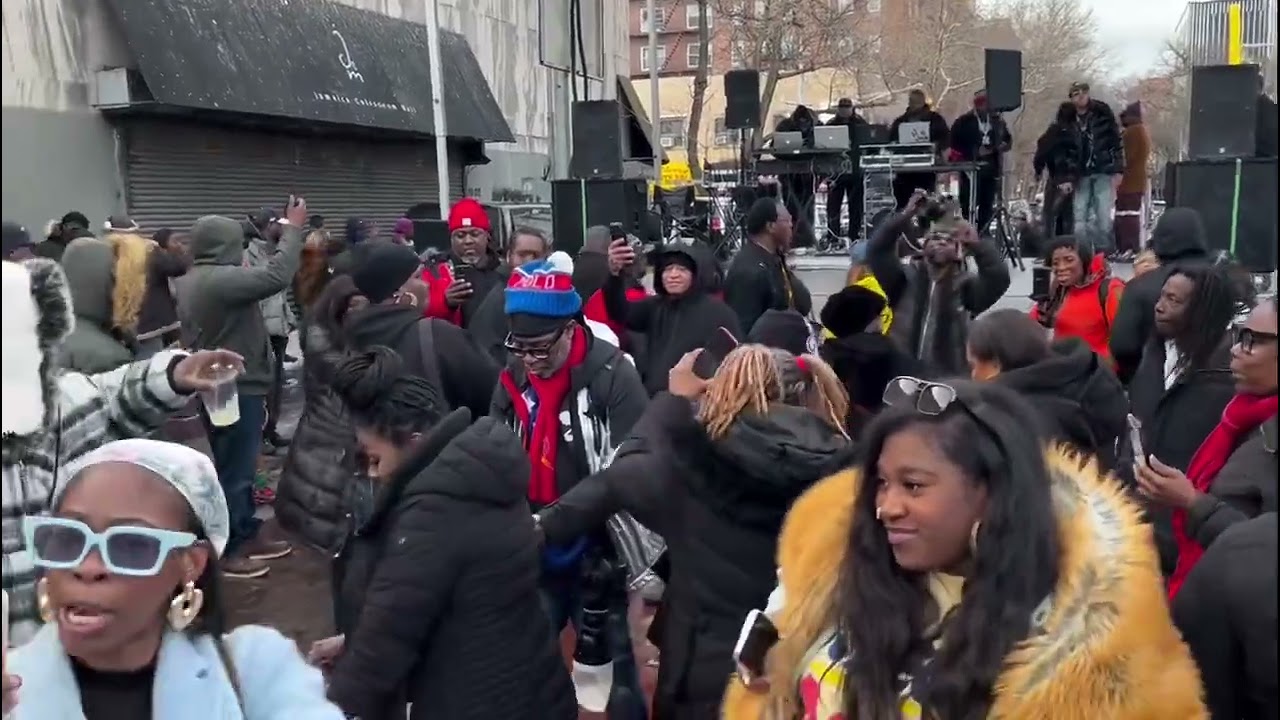 Jamaica coloseum send off. 