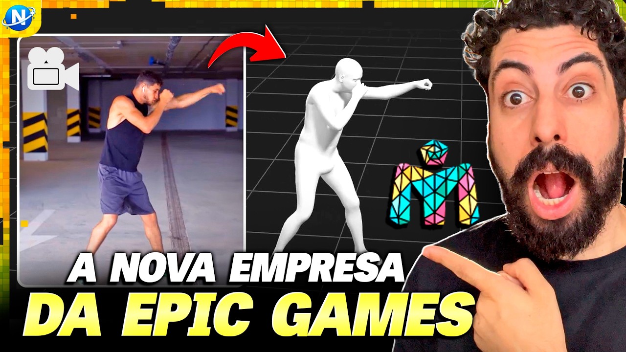 Epic Games compra EMPRESA DE IA focada em animações e personagens 3D!