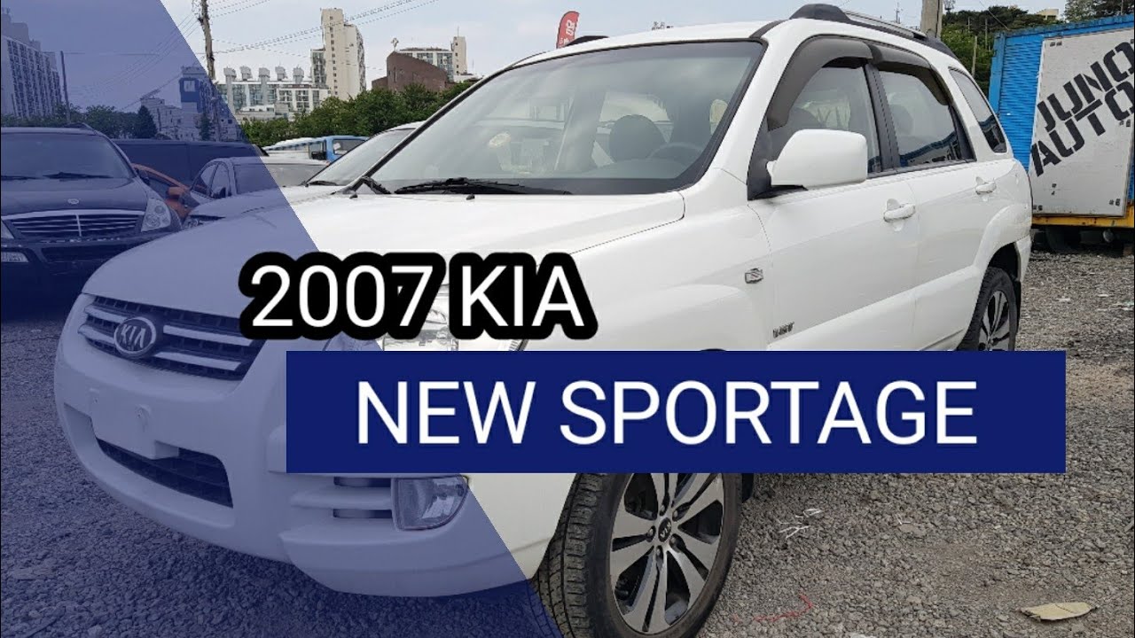 2007 Kia New Sportage TLX (Korean used car/auto usado coreano)